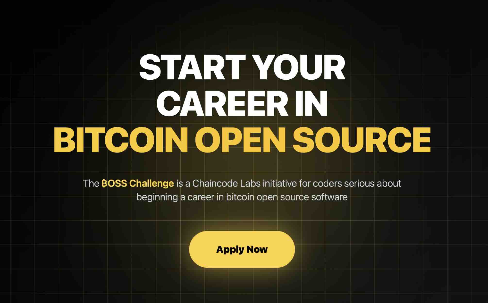 ₿OSS (Bitcoin Open Source Software) Challenge