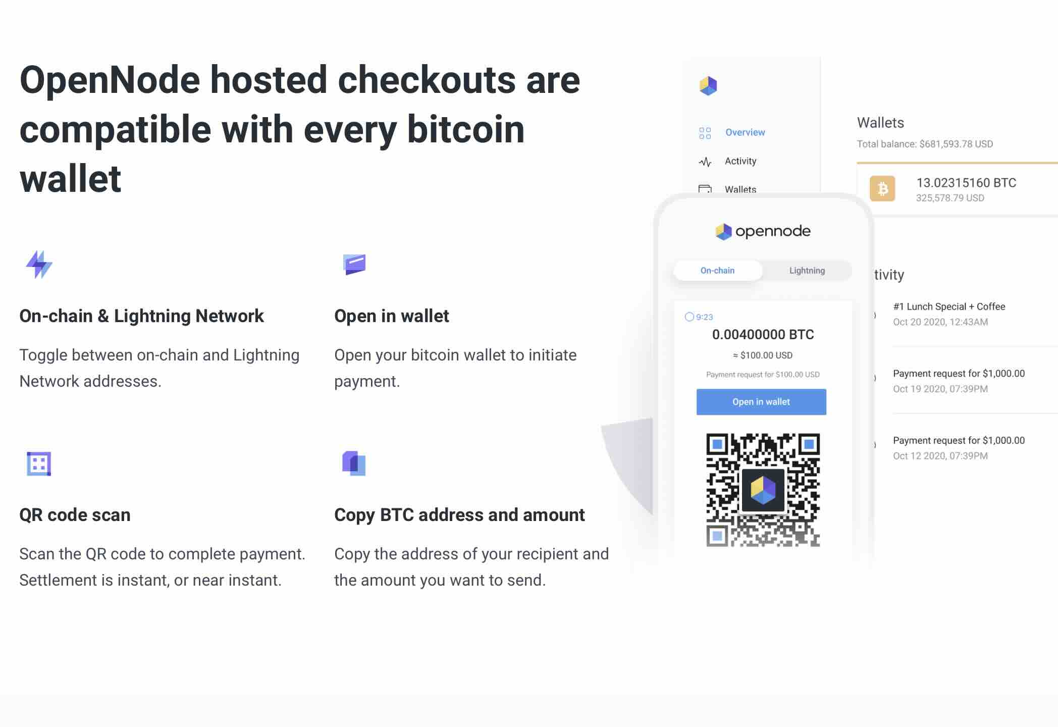 checkout bitcoin Openode review