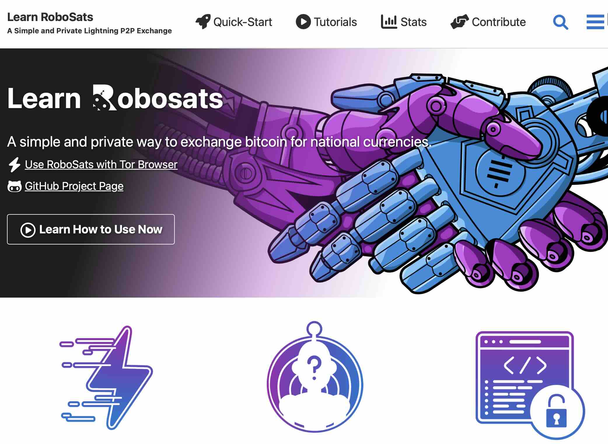 Robosats open source P2P exchange 